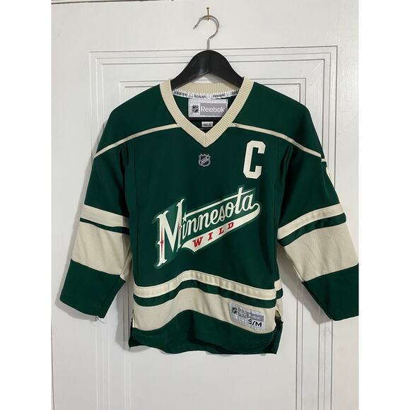 Mikko Koivu Minnesota Wild Hockey Jersey Youth Size S/M - Picture 1 of 8